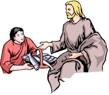 Jesus Giving